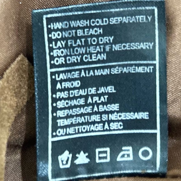 Cupcakes & Cashmere caramel faux suede fringe Mini Skirt boho festival size 2 - Picture 6 of 7